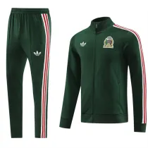 24-25 Mexico(blackish green)Jacket Adult Sweater tracksuit set