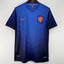 2014 Netherlands Away Retro Jersey Thailand Quality