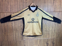 Long sleeve 01-02 Manchester United (100 Years Souvenir Edition) Retro Jersey Thailand Quality