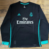Long sleeve 17-18 Real Madrid Away Retro Jersey Thailand Quality