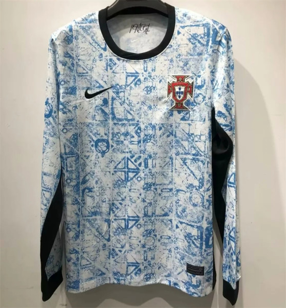 2024 Portugal Away Long sleeve Thailand Quality