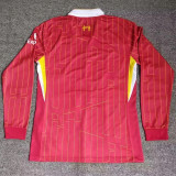 24-25 Liverpool home Long sleeve Thailand Quality