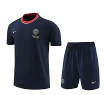 24-25 Paris Saint-Germain (100% cotton) Set.Jersey & Short High Quality