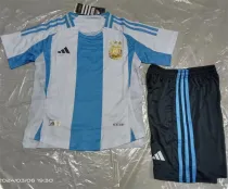 Player Version Kids kit 2024 Argentina home Thailand Quality