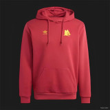 24-25 AS Roma (red) Fleece Adult Sweater tracksuit