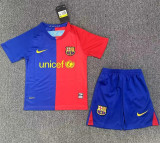 Kids kit 08-09 FC Barcelona home (Retro Jersey) Thailand Quality