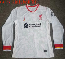 24-25 Liverpool Third Away Long sleeve Thailand Quality