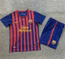 Kids kit 11-12 FC Barcelona home (Retro Jersey) Thailand Quality
