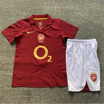 Kids kit 05-06 Arsenal home (Retro Jersey) Thailand Quality