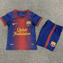 Kids kit 12-13 FC Barcelona home (Retro Jersey) Thailand Quality
