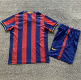 Kids kit 09-10 FC Barcelona home (Retro Jersey) Thailand Quality