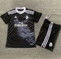 Kids kit 14-15 Real Madrid Third Away (Retro Jersey) Thailand Quality