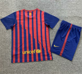 Kids kit 11-12 FC Barcelona home (Retro Jersey) Thailand Quality