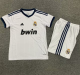 Kids kit 12-13 Real Madrid home (Retro Jersey) Thailand Quality