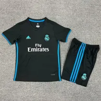 Kids kit 16-17 Real Madrid Away (Retro Jersey) Thailand Quality