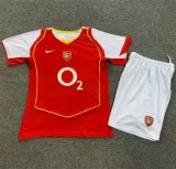 Kids kit 04-05 Arsenal home (Retro Jersey) Thailand Quality
