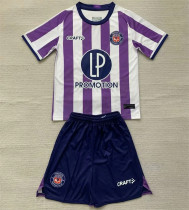 Kids kit 23-24 Toulouse FC home Thailand Quality