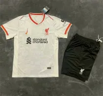 24-25 Liverpool Third Away Set.Jersey & Short High Quality