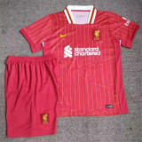 24-25 Liverpool home Set.Jersey & Short High Quality