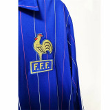 Long sleeve 80-82 France home Retro Jersey Thailand Quality