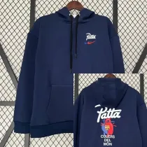 24-25 Barcelona (sapphire blue) Fleece Adult Sweater tracksuit