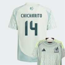 2024 Mexico Away (CHICHARITO 14#) Fans Version Thailand Quality