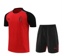 24-25 AC Milan (100% cotton) Set.Jersey & Short High Quality