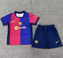 Kids kit 24-25 FC Barcelona home Thailand Quality