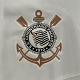 24-25 SC Corinthians (white) Windbreaker Soccer Jacket