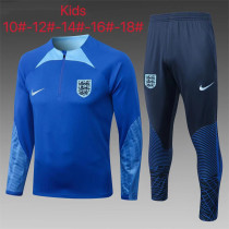 Young 22-23 England (Colorful Blue) Sweater tracksuit set