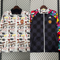 24-25 Manchester United (two-sided) Windbreaker Soccer Jacket