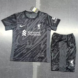 Kids kit 24-25 Liverpool (Goalkeeper) Thailand Quality