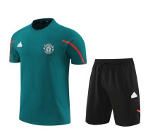 24-25 Manchester United (100% cotton) Set.Jersey & Short High Quality
