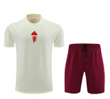 24-25 Manchester United (100% cotton) Set.Jersey & Short High Quality