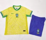 Player Version Kids kit 2024 Brazil home Thailand Quality