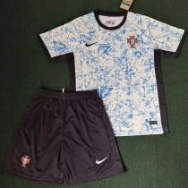 2024 Portugal Away Adult Jersey & Short Set Quality