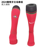 2024 Portugal home Soccer Socks