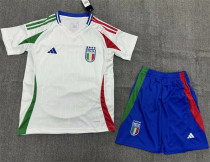 24-25 Italy Away Adult Jersey & Short Set High Quality
