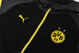 24-25 Borussia Dortmund (Black) Jacket and cap set training suit Thailand Qualit