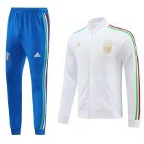 2024 Italy (white) Jacket and cap set training suit Thailand Qualit