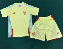 2024 Spain Away Adult Jersey & Short Set Quality