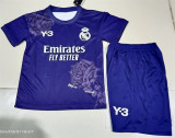 Kids kit 24-25 Real Madrid (Y-3) Thailand Quality