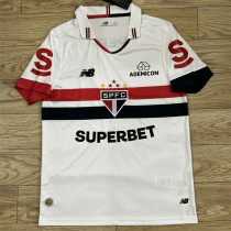 All sponsors 24-25 Sao Paulo home (NB) Fans Version Thailand Quality