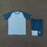 24-25 Manchester City(100% cotton) Set.Jersey & Short High Quality