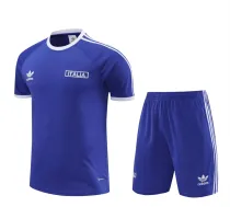 2024 Italy (Training clothes) Adult Jersey & Short Set High Quality