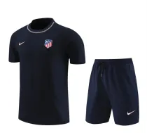 24-25 Atletico Madrid (100% cotton) Set.Jersey & Short High Quality