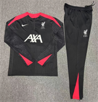 Player Version Young 24-25 Liverpool (black) Sweater tracksuit set