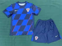 2024 Croatia Away Adult Jersey & Short Set Quality