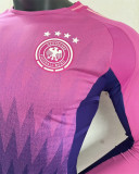 Long sleeve 2024 Germany Away Player Version Thailand Quality