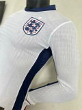 Long sleeve 2024 England home Player Version Thailand Quality